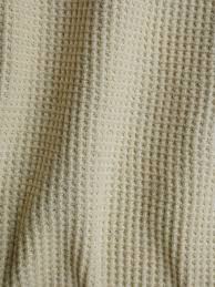 Organic cotton thermal fabric