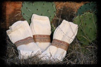 Organic Cotton Crew Socks 3 pack